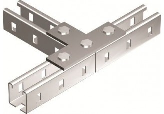 Пластина соединительная Т-обр., горячеоцинкованная ДКС