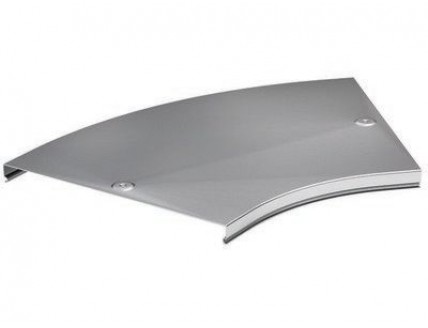 Крышка CPO 45 на угол горизонтальный 45° осн.200, цинк-ламельная