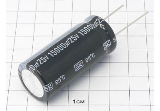 Конденсатор 15000мкФ 25В 22x50