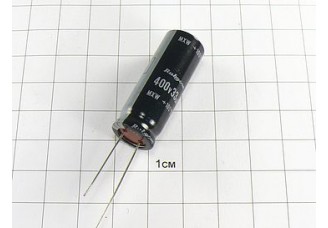Конденсатор 33мкФ 400В 13x35 105°C