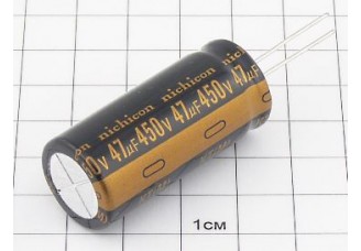 47мкФ 450В (18x40) AUDIO