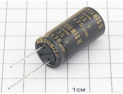 470мкФ 35В (16x31.5) AUDIO
