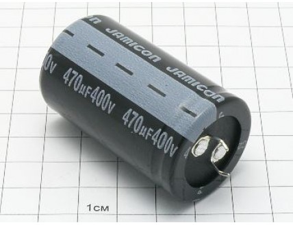 Конденсатор 470мкФ 400В 30x50 105°C