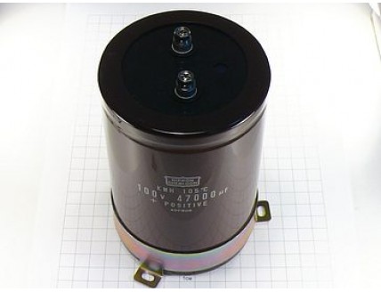 Конденсатор 47000мкФ 100В 90x140 105°C