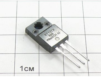 Тиристор BT137X-600
