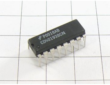 Микросхема CD40193BCN