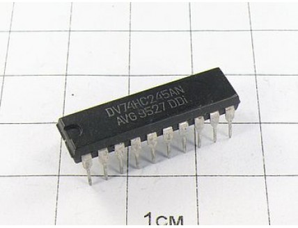Микросхема DV74HC245AN