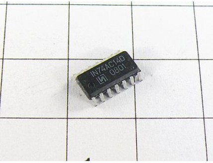 Микросхема IN74AC14D