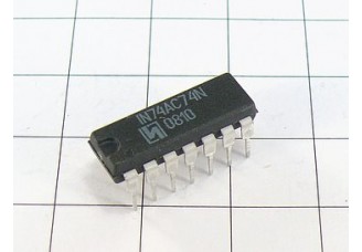 Микросхема IN74AC74N