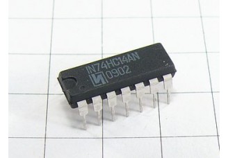 Микросхема IN74HC14AN