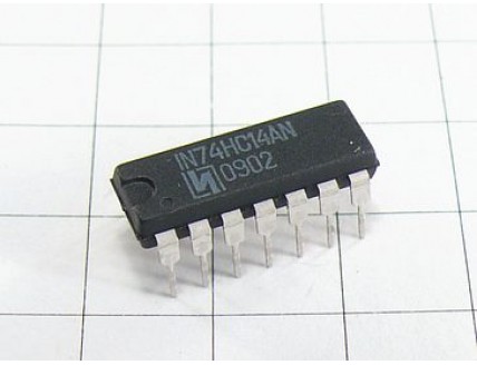 Микросхема IN74HC14AN