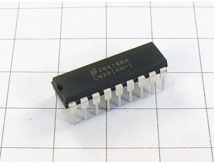 Микросхема LM3914N-1