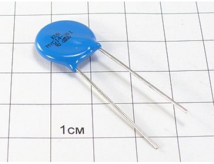 Варистор MYG14-301 (300В,d=14мм)