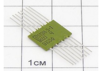 Резистор Б19М-3-1 1Вт 1К 5% "5"