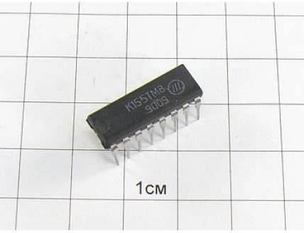 Микросхема К155ТМ8