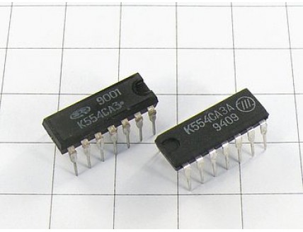 Микросхема К554СА3А