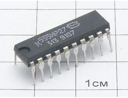 Микросхема К555ИР27