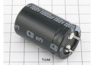 Конденсатор 1000мкФ 160В 25x40