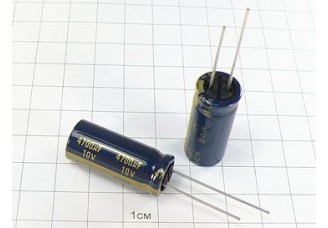 Конденсатор 4700мкФ 10В 12x30 105°C