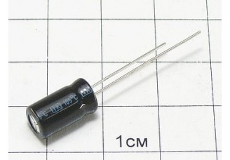Конденсатор 1мк Ф 160В 6.3x11 105°C