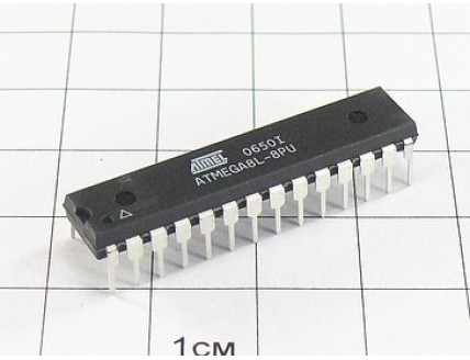 Микросхема ATmega 8L-8PU