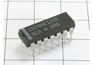 Микросхема CD74HC125E