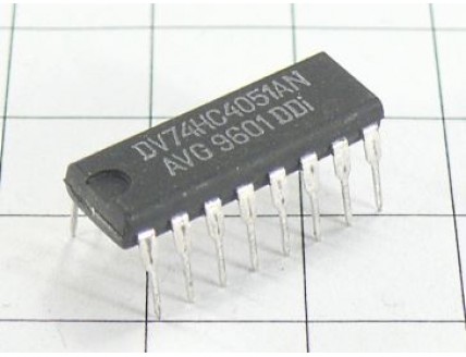 Микросхема DV74HC4051AN