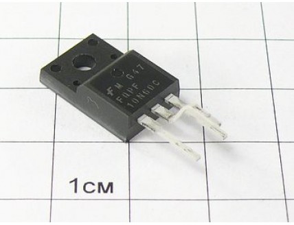 Транзистор FQPF10N60C