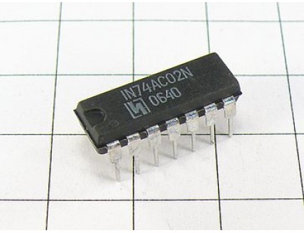 Микросхема IN74AC02N