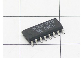 Микросхема IN74AC175D