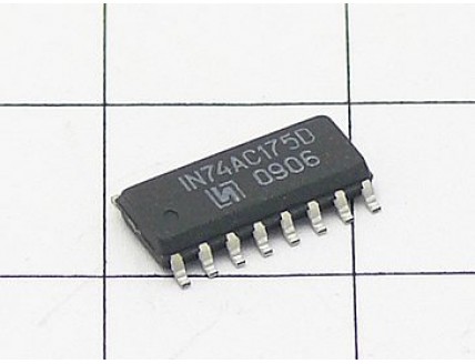 Микросхема IN74AC175D