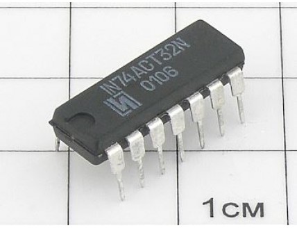 Микросхема IN74ACT32N