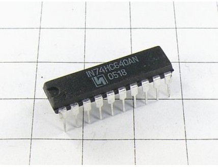 Микросхема IN74HC640AN
