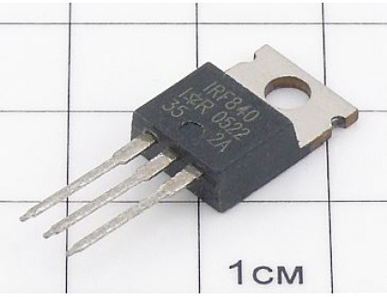 Транзистор IRF840