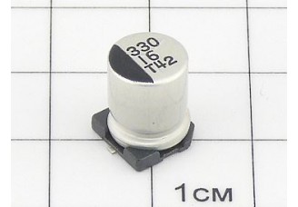 ЧИП 330мкФ 16В (8х10.2) 105°C