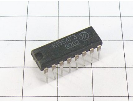 Микросхема К155АГ3