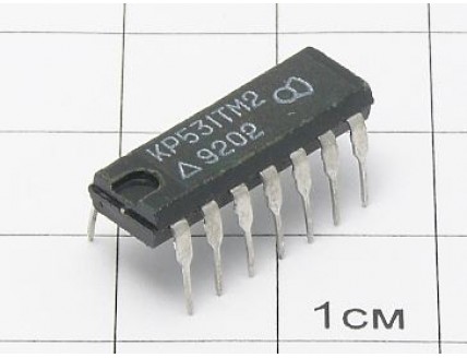 Микросхема КР531ТМ2