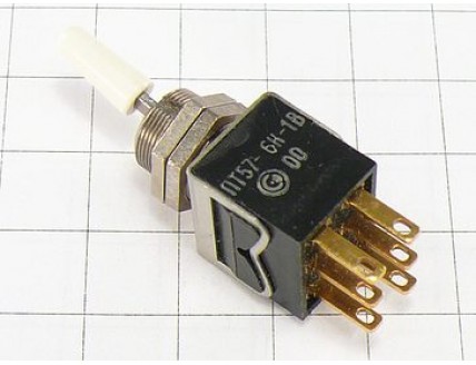 Тумблер ПТ57-6Н-1В