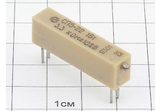 Резистор СП5-22В 3.3К 10%