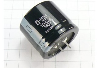 Конденсатор 1500мкФ 160В 35x30 105°C