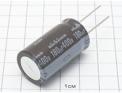 Конденсатор 180мкФ 400В 20x35 105°C