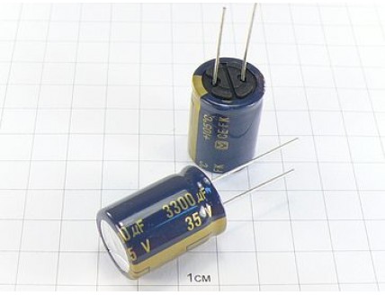 Конденсатор 3300мкФ 35В 18x25 105°C