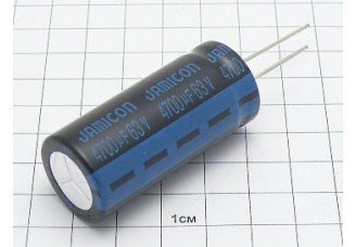Конденсатор 4700мкФ 63В 22x50 105°C
