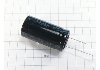 Конденсатор 4700мкФ 63В 25x50 105°C