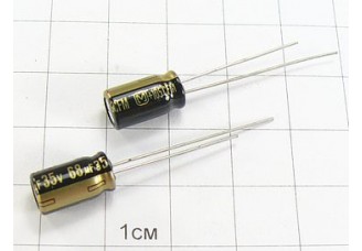 Конденсатор 68мкФ 35В 6.3x11 105°C