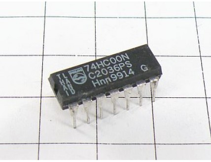 Микросхема 74HC00N