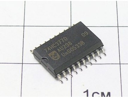 Микросхема 74HC377D