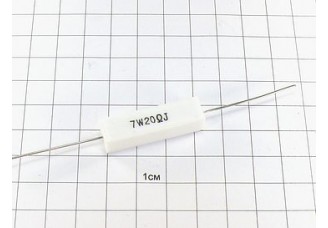 Резистор SQP-7W20RJ (7Вт, 20 Ом,5%)
