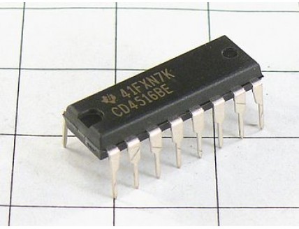 Микросхема CD4516BE