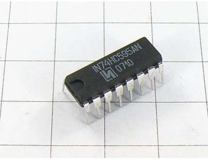 Микросхема IN74HC595AN